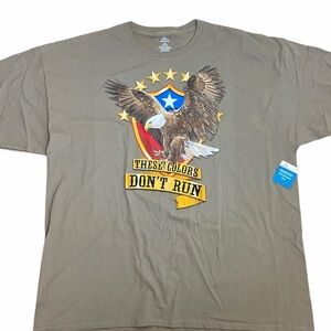 PATRIOTIC Eagle T-Shirt Short Sleeve Tee 3XL